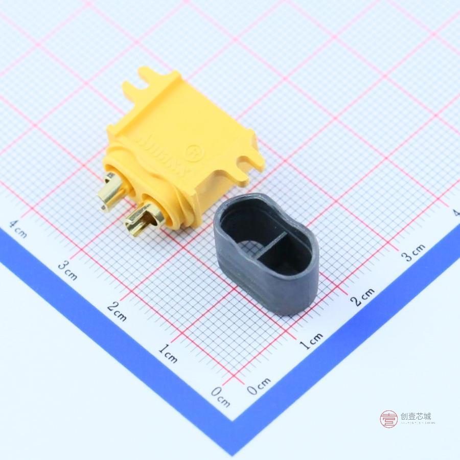 原装XT60L-M全新XT60L-M 公头（两件套）正品