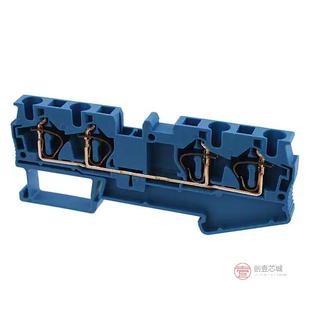 BLK FEED THRU 原装 28AWG正品 TERM 3031458全新CONN