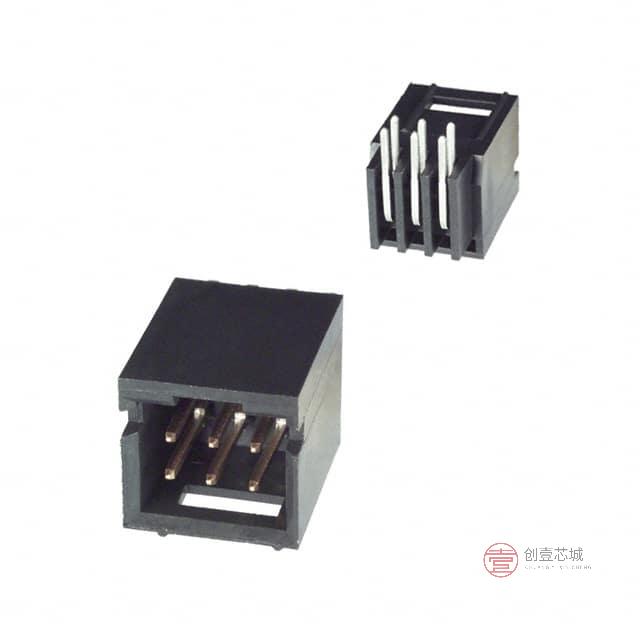 原装5-103166-1全新CONN HEADER R/A 6POS 2.54MM正品