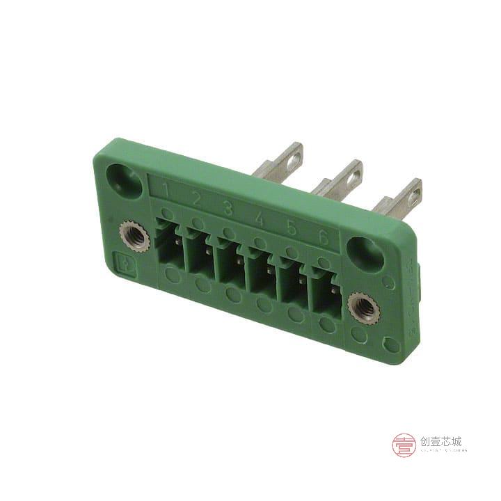 原装1829387全新TERM BLK HEADER 6POS GREEN正品