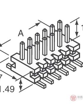 原装FTMH-120-03-L-DV全新CONN HEADER SMD 40POS 1MM正品