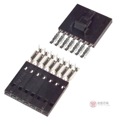 原装正品103957-6全新CONN RCPT 7POS IDC 22-26AWG GOLD