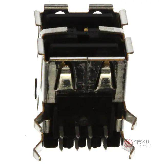 原装5787745-2全新CONN RCPT USB2.0 TYPEA STACK R/A正品