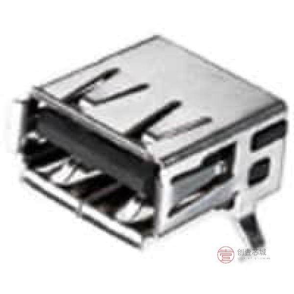 原装292303-6全新CONN RCPT USB2.0 TYPEA 4POS R/A正品