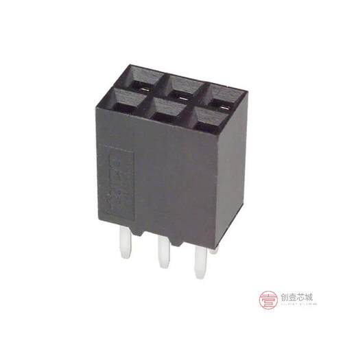 原装正品5-534206-3全新CONN RCPT 6POS 0.1 GOLD PCB