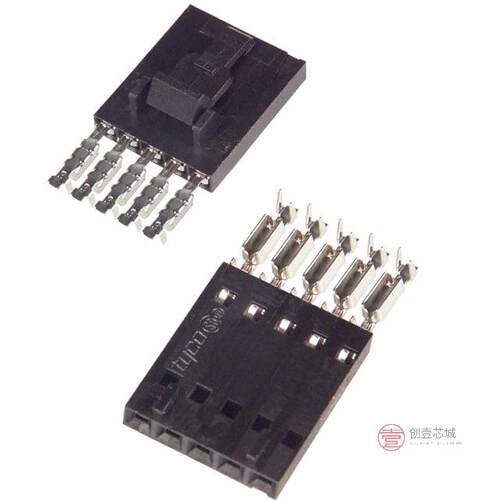 原装正品103957-4全新CONN RCPT 5POS IDC 22-26AWG GOLD