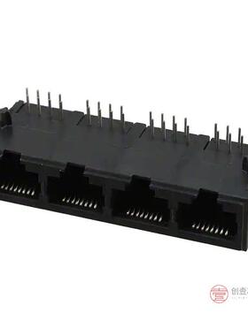 原装5557562-1全新CONN MOD JACK 8P8C R/A UNSHLD正品