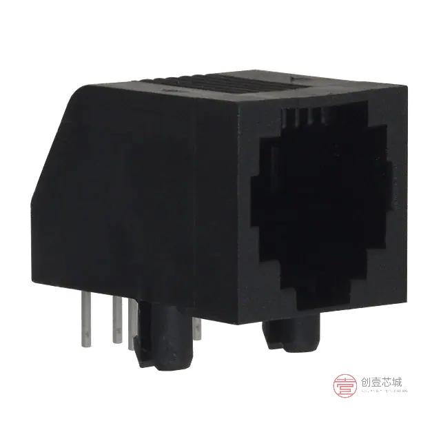 原装5555165-1全新CONN MOD JACK 6P6C R/A UNSHLD正品