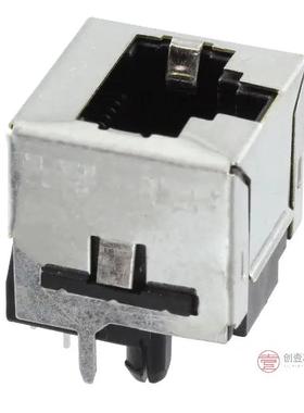 原装5557484-1全新CONN MOD JACK 8P8C VERT SHIELDED正品