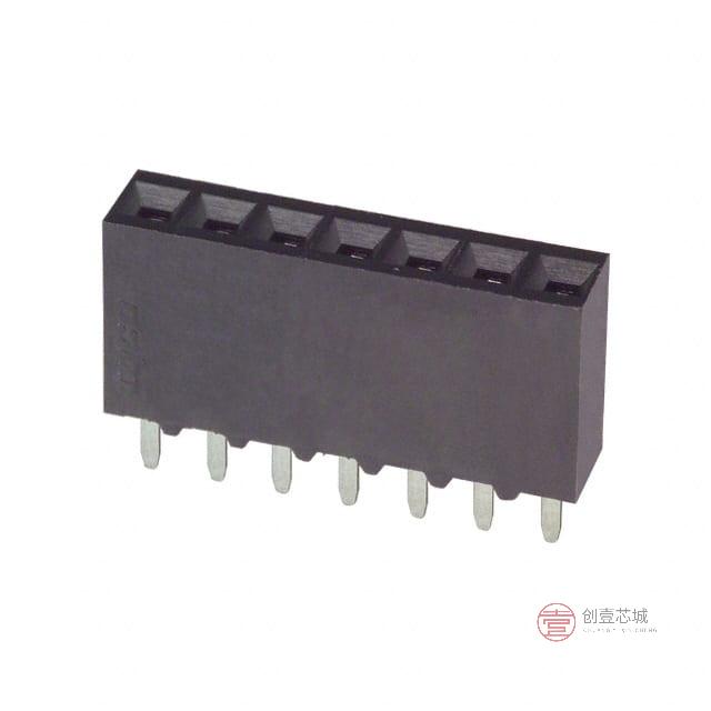 原装5-534237-5全新CONN RCPT 7POS 0.1 GOLD PCB正品