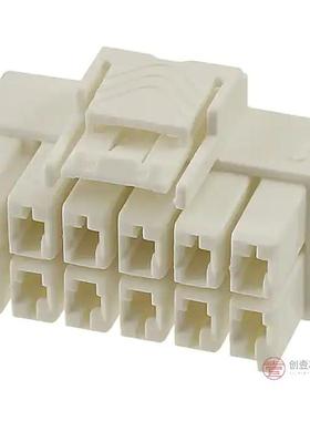 原装1-1971776-6全新CONN PLUG HSG 12POS 6.00MM正品