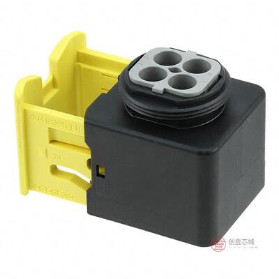 原装正品2-1418390-1全新CONN HOUSING RCP 4 POS