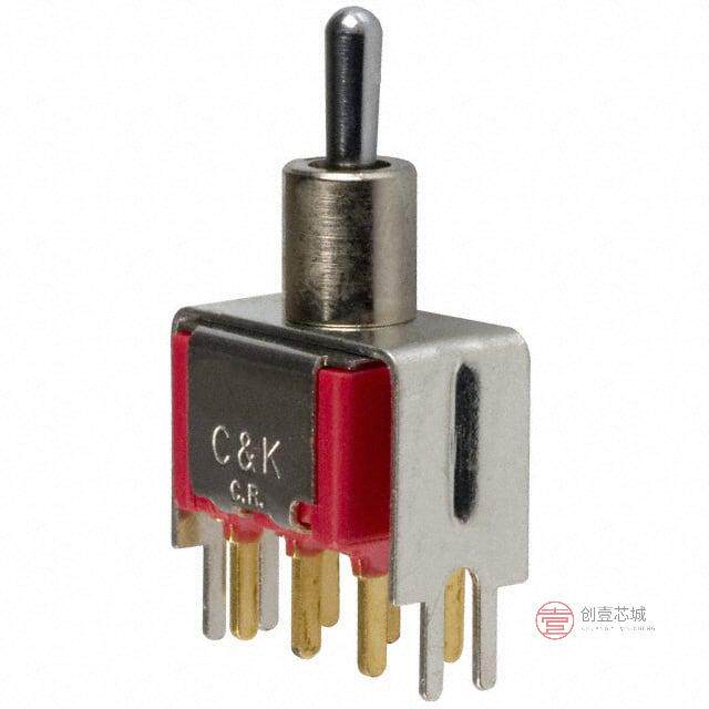 原装7201MD9V3BE全新SWITCH TOGGLE DPDT 0.4VA 20V正品