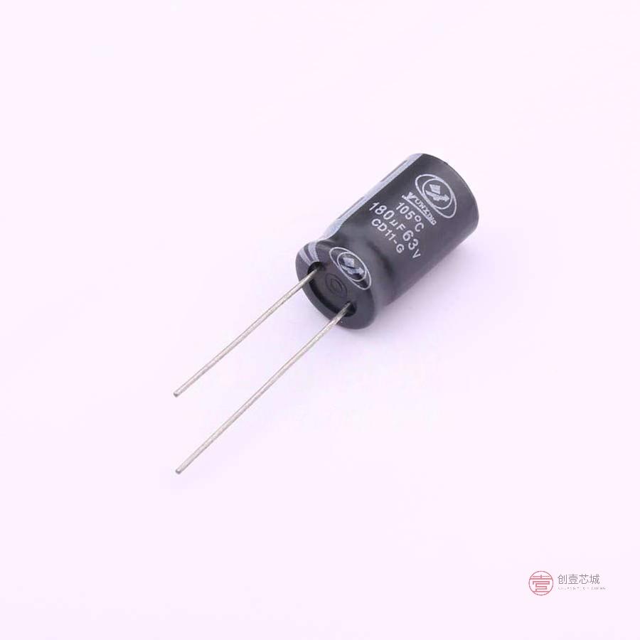 原装ECG1JM181G17OTBO全新直插铝电解电容 20% 63V