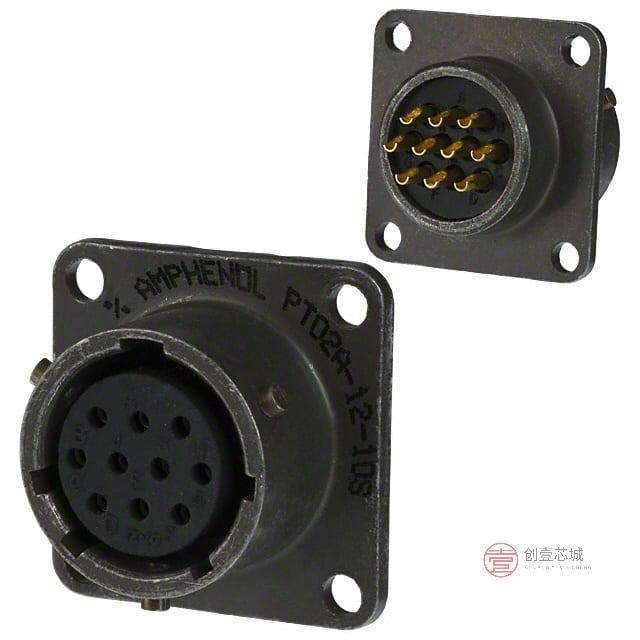 原装PT02A-12-10S全新CONN RCPT FMALE 10P SOLDER