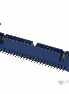 原装3-5499141-0全新CONN HEADER R/A 50POS 2.54MM正品