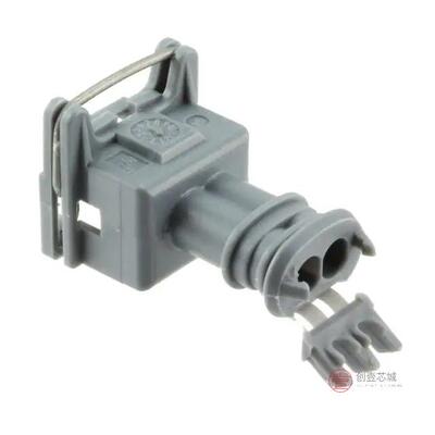 原装282189-2全新CONN JR PWR TIMER 2POS 5MM GRAY正品