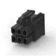 原装正品1-172168-9全新CONN HOUSING PLUG 6CIRC DU