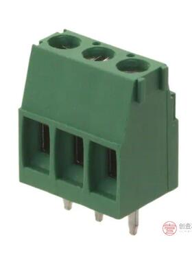 原装284392-3全新TERM BLK 3P SIDE ENT 3.81MM PCB正品