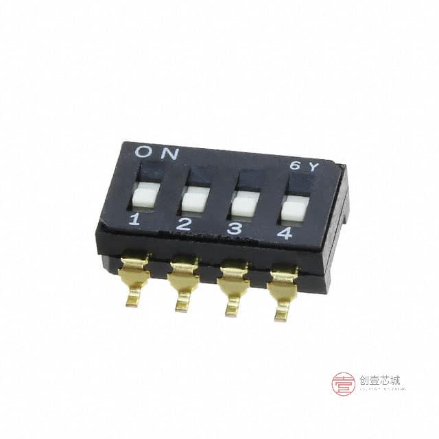 原装CFS-0402TB全新SWITCH DIP 4POS SPST 100MA 6V正品