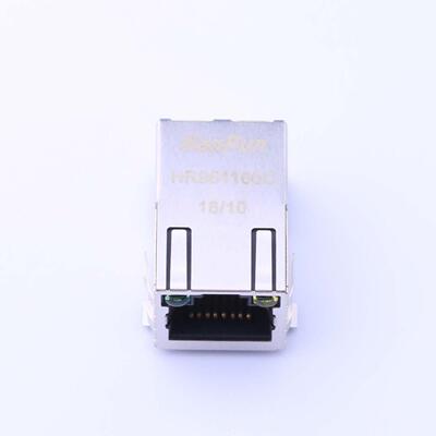 原装正品HR961160C全新RJ45 1*1 带灯
