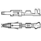 962945 CRIMP 20AWG SOCKET TIN正品 原裝 1全新CONN