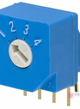 原装正品S-2051全新SWITCH ROTARY DIP SP4T 100MA 5V