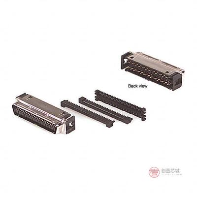 原装正品DX30AM-50P全新CONN MINI HD PLUG 50POS STR IDC