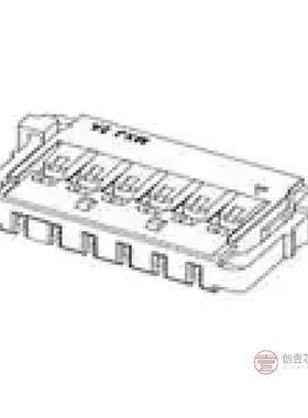 原装504051-0401全新集管和线壳 1.5W/B CONN. REC