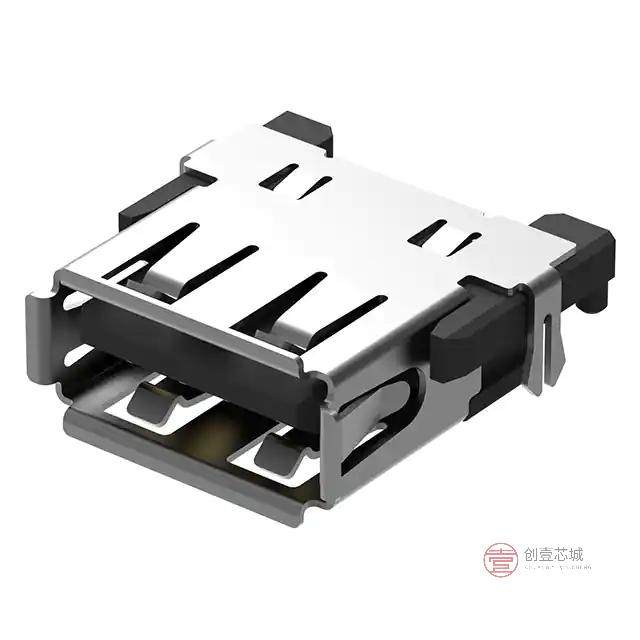 原装USB1055-GF-L-A全新USB A SKT, MID TOP SMT,,3C数码配件,笔记本零部件,淘宝优惠券,粉丝福利购,淘宝优惠卷