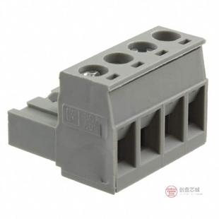 PLUG 4POS STR 原装 5.08MM正品 5435747全新TERM