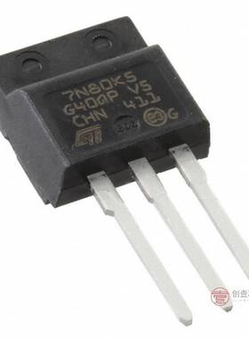 原装STFI7N80K5全新MOSFET N-CH 800V 6A I2PAKFP正品