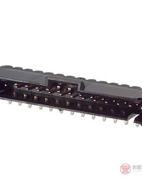 原装正品6-104935-3全新CONN HEADER R/A 14POS 2.54MM