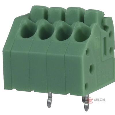 原装正品1985218全新TERM B 4POS 45DEG 3.5MM PCB