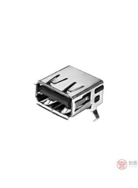 原装292303-3全新CONN RCPT USB2.0 TYPEA 4POS R/A正品