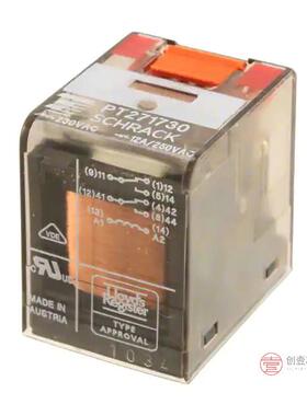原装PT271012全新RELAY GEN PURPOSE DPDT 12A 12V正品