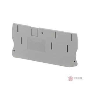 BLK TERM END PLATE 原装 GRAY正品 3208748全新CONN