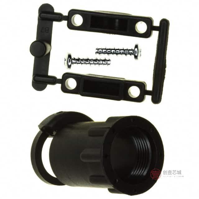 原装182928-1全新CONN BACKSHELL W/CLAMP SZ 11 BLK正品