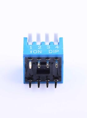 原装DP-04BP全新蓝色4PIN-2.54mm立式直插