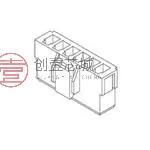 原装35156-0400全新集管和线壳 3.96MM WTB POLAR
