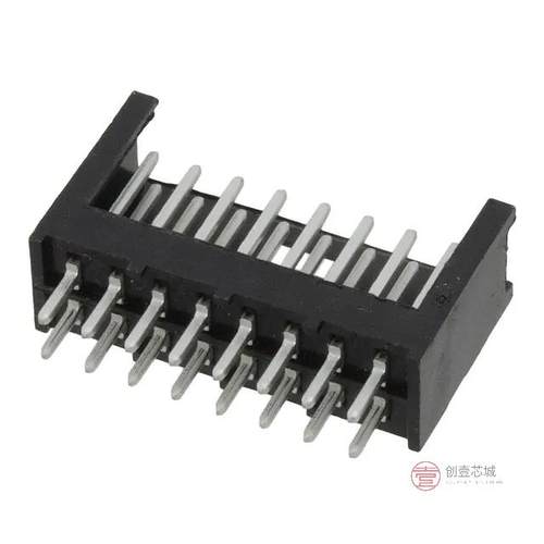 原装280385-1全新CONN HEADER VERT 16POS 2.54MM正品