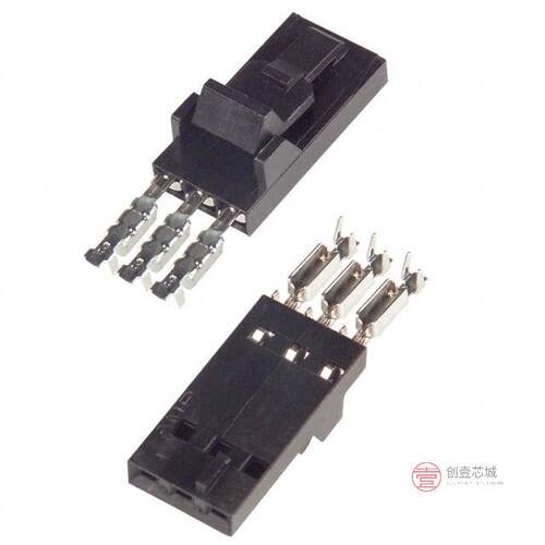 原装正品103957-2全新CONN RCPT 3POS IDC 22-26AWG GOLD