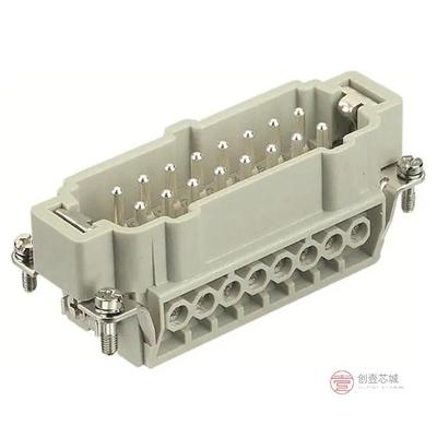 原装09330162601全新INSERT MALE 16POS+1GND SCREW正品