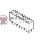 原装1-215307-4全新CONN RCPT 28POS 0.1 GOLD PCB正品