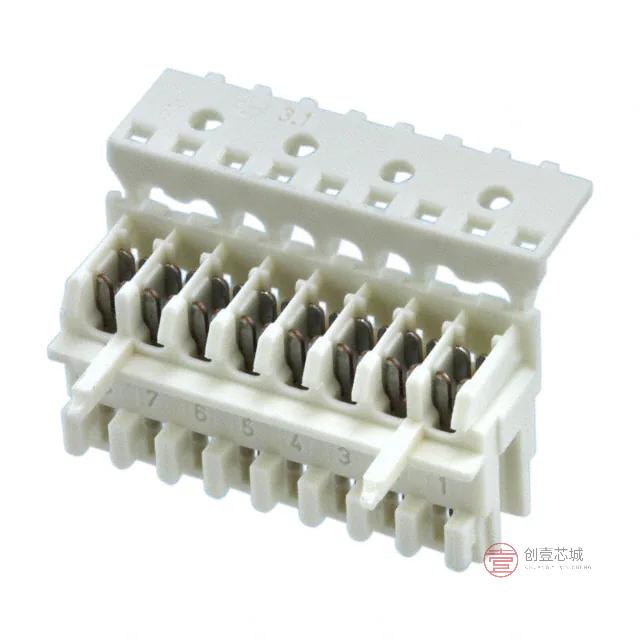 原装3-1534796-8全新CONN RCPT 8POS IDC 22-24AWG