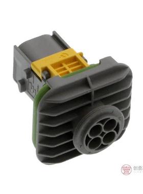 原装2-1703808-1全新CONN PLUG HSG 4POS 6.00MM正品