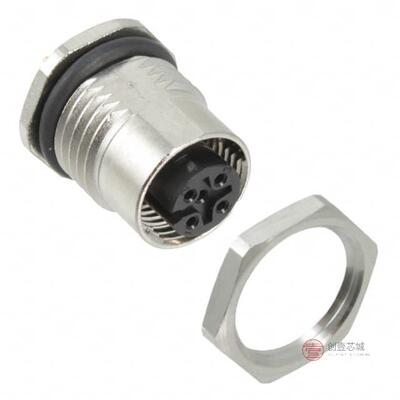 原装正品1553462全新CONN RCPT FMALE 4POS GOLD SOLDER