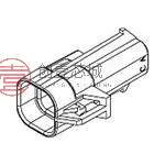 原装12160825全新胶壳及附件 4Pins正品