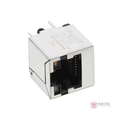 原装正品SI-46004-F全新CONN JACK 1PORT 100 BASE-T PCB