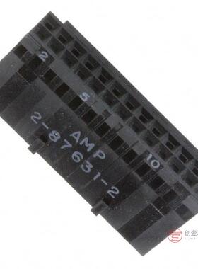 原装2-87631-2全新CONN HOUSING 26POS .100 POL DUAL正品